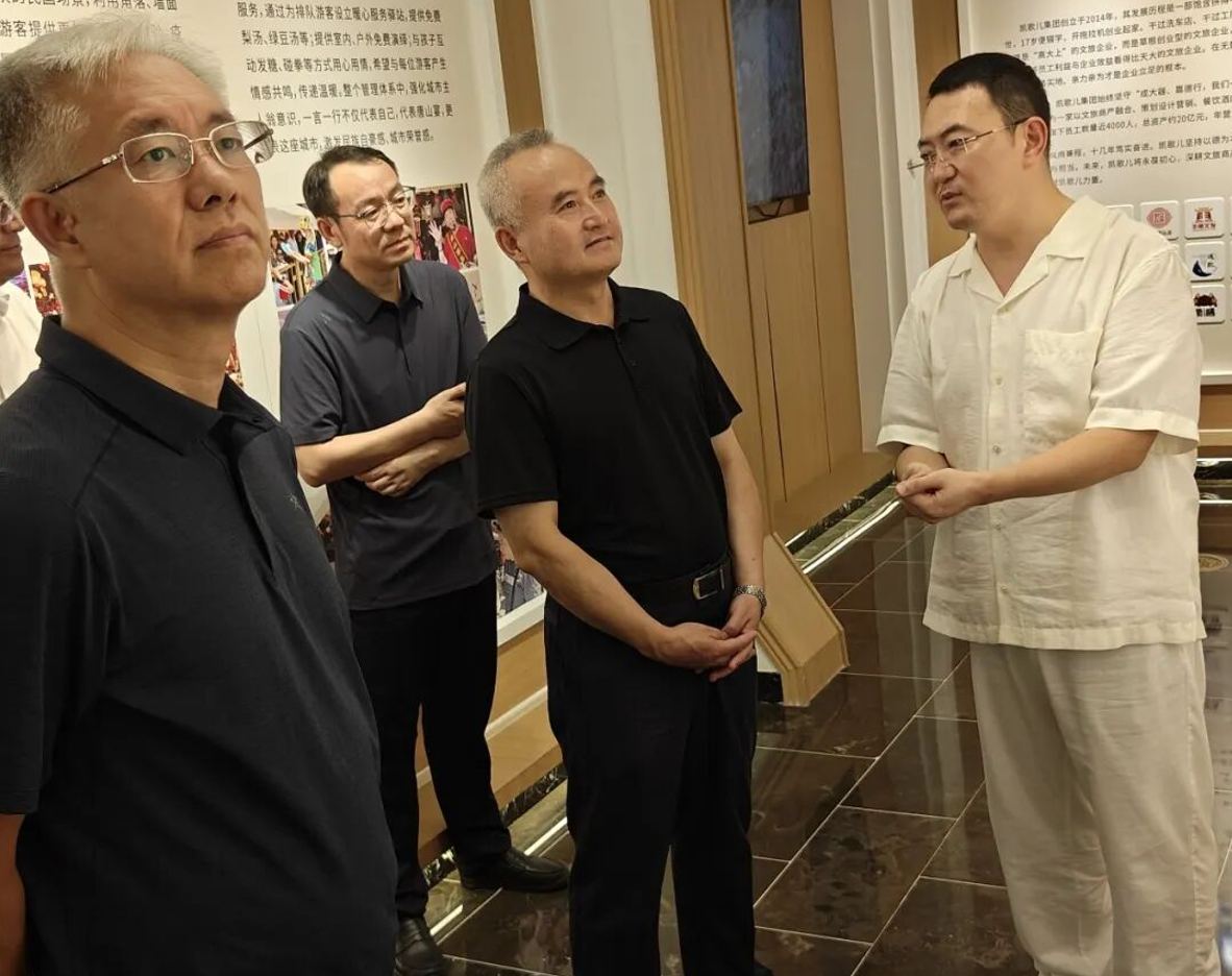 王炳森赴河北开展经贸洽谈合作