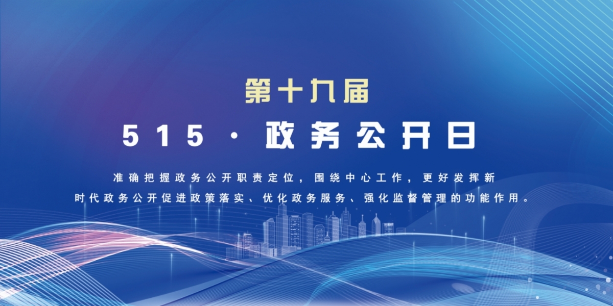 515 第十九届政务公开日