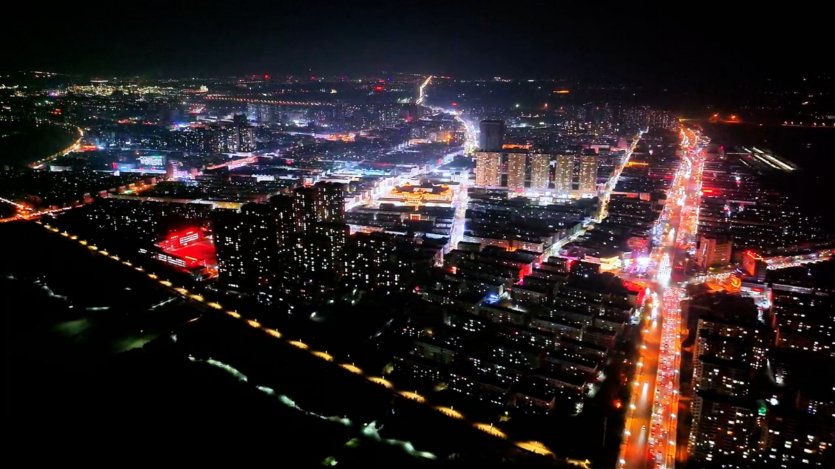 双台子区夜景